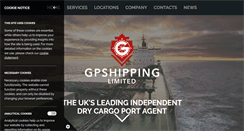 Desktop Screenshot of gp-shipping.com